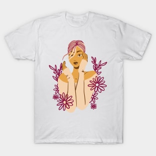 Flower Girl 1 Fall T-Shirt